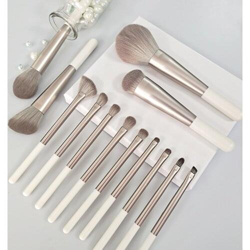 13 PCS Makeup Brushes Set Powder Foundation Blush Blending Eye Shadow Lip Cosmetic Beauty Make Up Brush Tool Ki