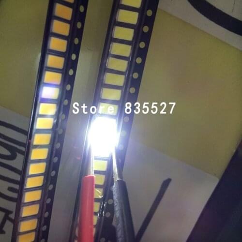 16000pcs/ reel /lot LED 5730 5630 SMD lamp beads 0.5W 55-60LM nature white / warm white / cool white light emitting diode bright