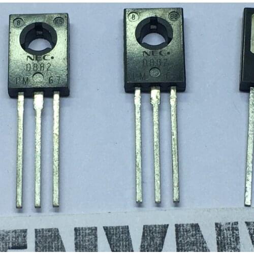 50PCS Original 2SB772 2SD882 TO-126 Plastic-Encapsulate Transistors B772 D882