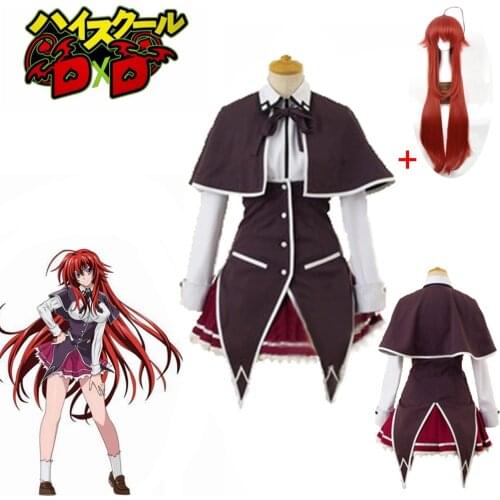Anime High School Dxd Rias Gremory Cosplay Kostuum Anime Rias Cosplay Halloween Party Costume Free Shipping