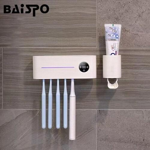 BAISPO Wall Mounted Toothbrush Holders