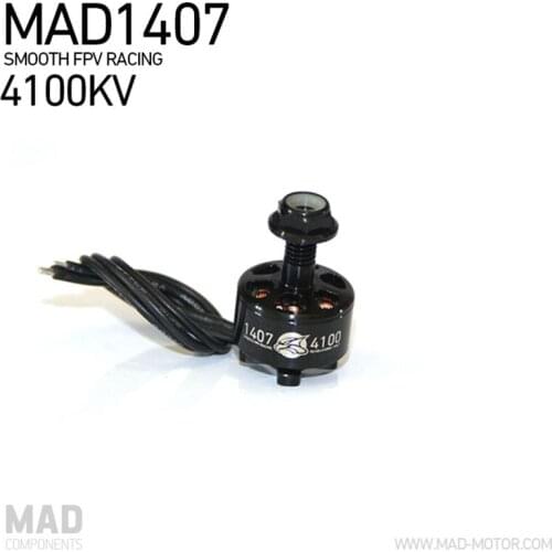 MAD1407 KV4100 Small Drone Motors Brushless Motor 2S 3S Efficient Smooth Fly For 180mm Quadcopter RC Model Mini FPV Racing Drone