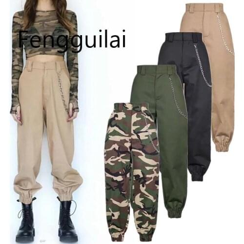 Fengguilai Women's Camouflage Pants