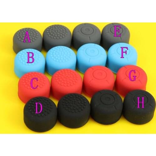 JCD 50Pairs=100PCS For NS Joy-Con Gamepad Enhanced Joystick Button Cover for Nintendo Switch High quality Grip Caps