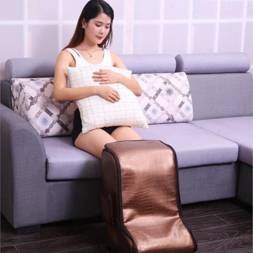 Mini Foot Sauna Room Electric Foot Massage Mat Health Far Infrared Heating Therapy Foot Relax Care Spa Leg Massager Can