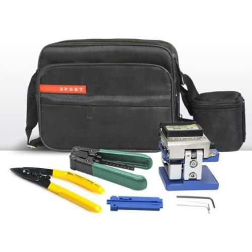 FTTH TOOL SET,7 sets, Fiber Optic FTTH Tool Kit Fiber Optic Fiber Strippe + FC-6S FIBER Tool Set