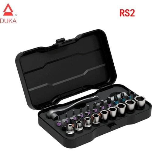 2021 HOT New DUKA ATuMan RS2 33 in 1 Multi-Purpose Ratchet Wrench Screwdriver S2 Magnetic Bits Set DIY Household Repair Tool