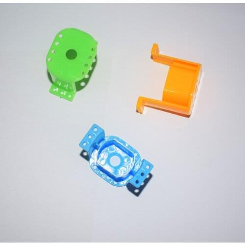 10/100pcs 130 motor seat plastic bracket clip toy parts baby toys for children Technology Model Toy Parts model materials