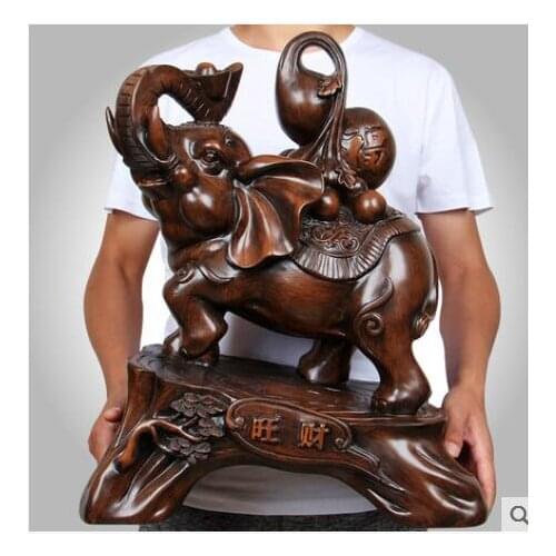 Elephant Decoration Opening Gift, Wine Water, Liquor Cabinet Decoration, Office Living Room Decoration, Handicraft