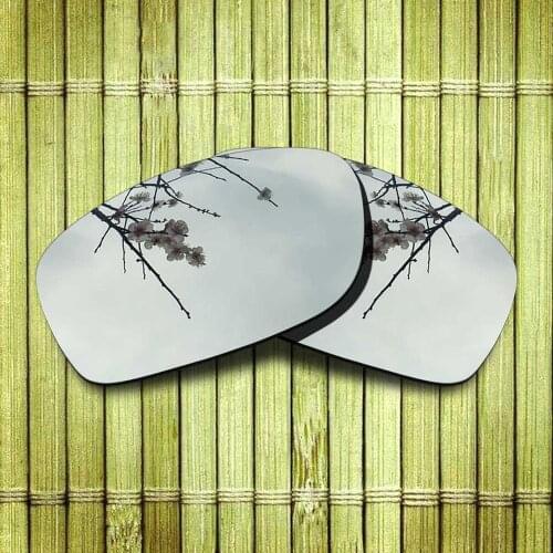 Polarized Replacement Lense For-Oakley Fives Squared Sunglasses Frame True Color Mirrored Coating - Chrome Color Options