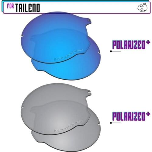 EZReplace Polarized Replacement Lenses for - Oakley Tailend Sunglasses - Sir P Plus-BluePPlus