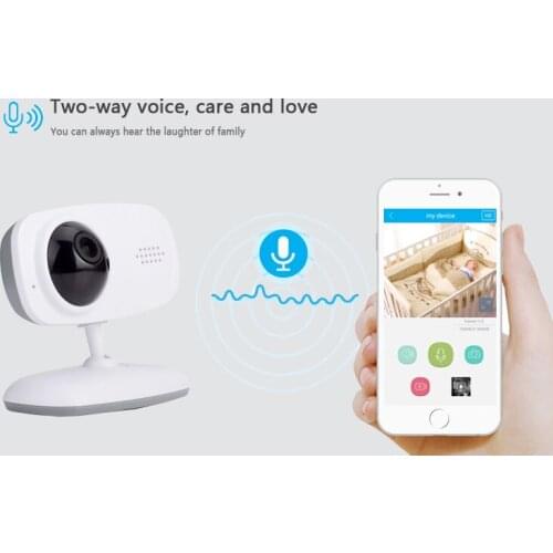 2018 new style WIFI smart baby monitor Baby Phone Alarm Kids Radionana Intercoms Radio Nanny Babysitter