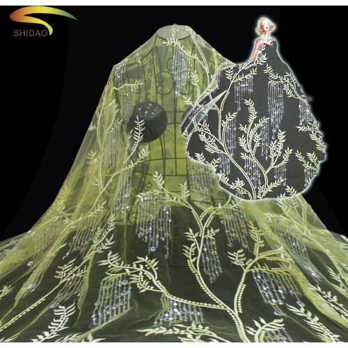 Swiss transparent new design for women dress lace embroidery fabrics