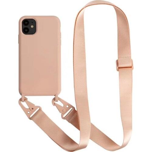 Lanyard Silicone Case For iPhone 12 Pro Max
