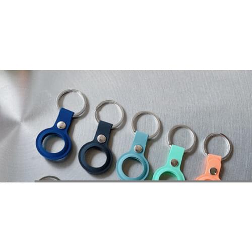 Silicone Protective Case for Apple Airtags Locator Tracker Protect Cover Protective Sleeve For AirTag Keychain Protection Shell