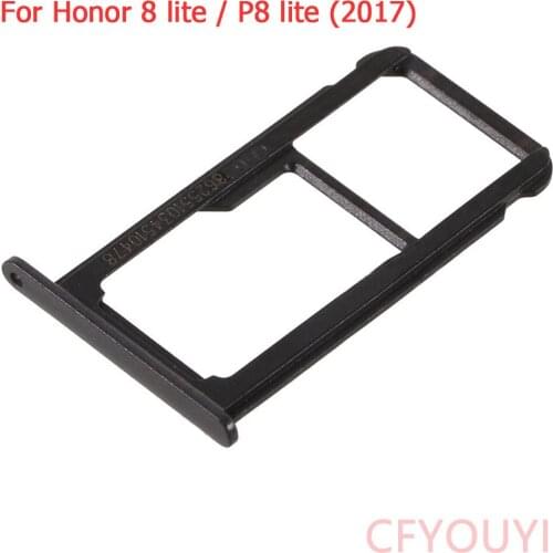 SIM Card Tray Slot For Huawei Honor 8 Lite / P8 lite (2017) Sim Cards Adapters Replacement Parts