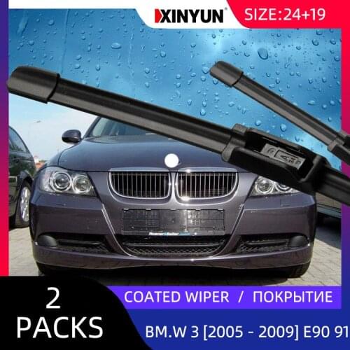 Wiper RHD & LHD Front Windscreen Windshield Wiper Blades For BMW 3 Series E90 E91 323i 325i 328i 335i 328xi 2005 - 2009