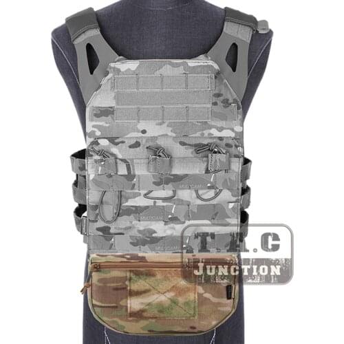 Emerson CP Style Vest Abdominal Debris Pouch Tactical Fanny Pack Organizer MOLLE Waist Bag Front Pocket For AVS JPC CPC Vest MC