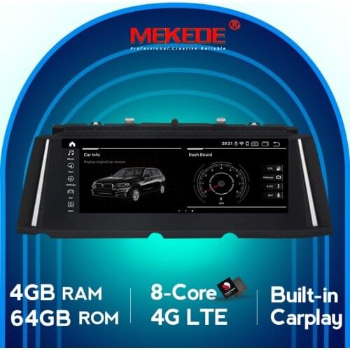 Top!4GB+64GB Carplay DSP Android 10.0 Car gps multimedia Player for BWM F01/F02 7 Series 2009-2015 NBT CIC system