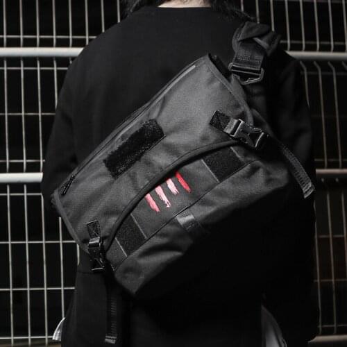 Black Paw Boy Large Capacity Laptop Messenger Bag Men Crossbody Shoulder Bags Teenager School Bag Bolso de Patineta Bicicleta