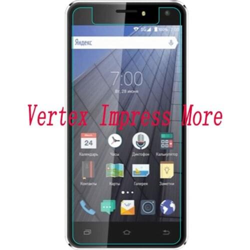 Tempered Glass Film FOR Vertex Impress More Screen Protector Premium Scratch-proof Protective Front Glass Film