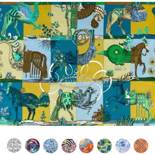 Square Silk Twill Scarf Hand Rolled Twill Silk Scarf 90 90cm Manual Rolled Scarf Neck head Scarves Designers