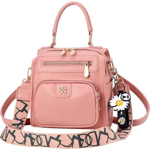 Womens Mini Backpack Luxury PU Leather Shoulder Messenger Bag Cute Ladies Crossbody Bag Multi-Function Purses and Handbags
