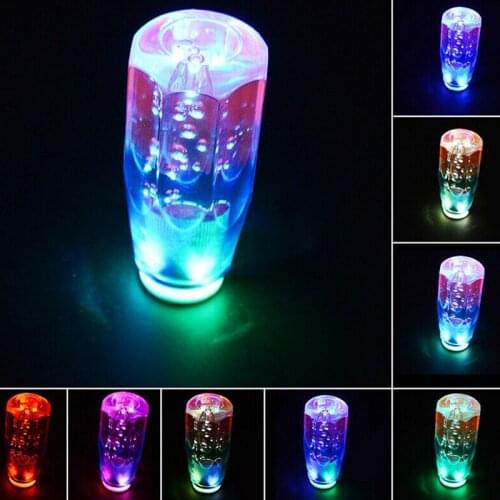 15CM Universal Crystal Bubble LED LIGHT Shift Knob Universal Shifter Shift Gear Parts