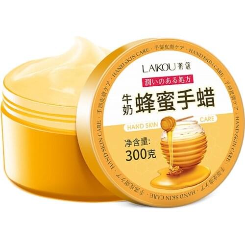 300g Honey Hand Mask Hand Wax Moisturizing Whitening Skin Care Exfoliating Calluses Hand Film Hands Care Cream