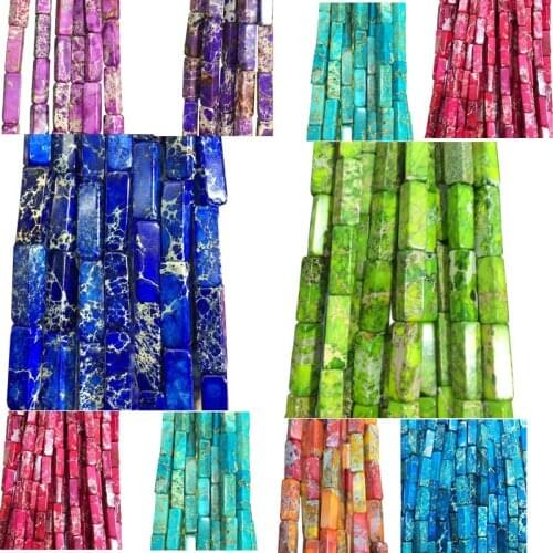 Free Shipping Beautiful jewelry 4x13mm Variscite Jaspe Loose Beads PWB837