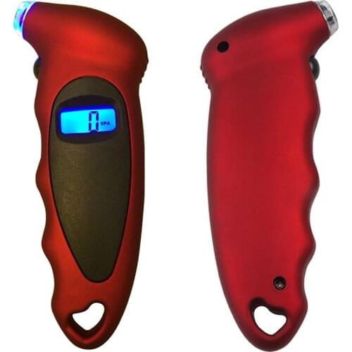 Mini Digital Tire Pressure Gauge LCD Display Auto Car Motorcycle Tire Gauge Air Tire Gauge monitor Barometer Tyre Tester Meter