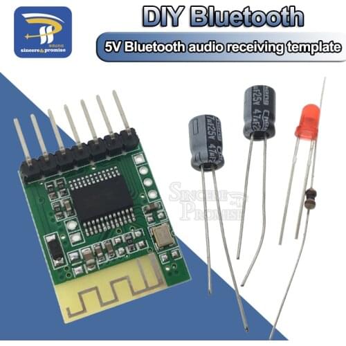 DIY Electronics Kit Bluetooth Audio Stereo Wireless Speaker Receiver Module Board Audio Power Amplifier Modified 4.0 4.1 4.2 5.0