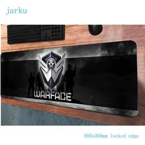 JARKU 90x30cm warface mouse pad gaming mousepad gamer mouse mat Gorgeous game pads computer keyboard padmouse laptop play mats