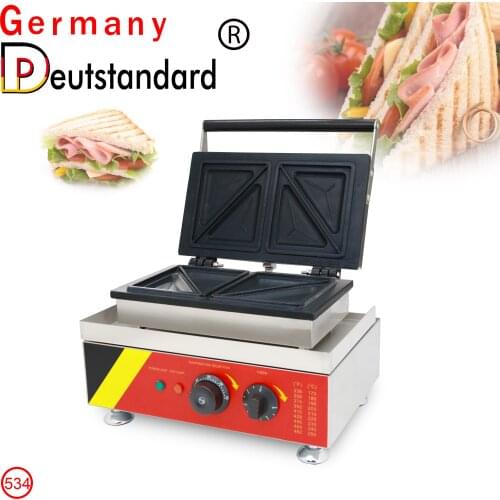 Commerical Breakfast Bread Baker Sandwich Making Machine Waffle Maker Machine Bread Toaster Griller With High Quality