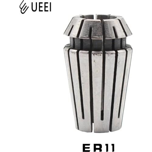 High quality 1pcs ER11 1-7MM 6.35MM 3.175MM Spring Collet High Precision Collet Set For CNC Engraving Machine Lathe Mill Tool