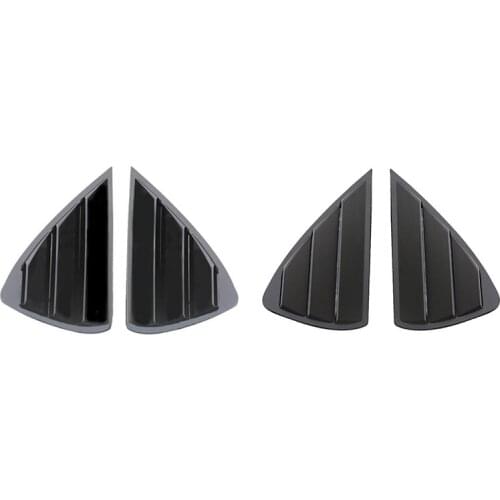 Rear Side Window Louvers, Scoop Louvers Cover Blinds for MG 6 MG6 2017-2020 Car Exterior Accessories