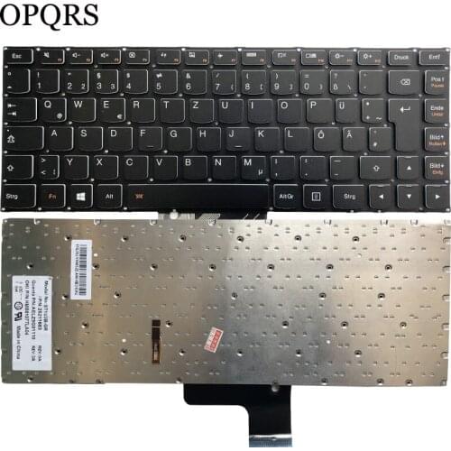 NEW german keyboard FOR LENOVO ideapad U430 U430P U330 U330P U330T GR Laptop keyboard with backlit no frame