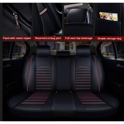 2020 New Custom Leather Four Seasons For ISUZU Car Seat Cover Cushion