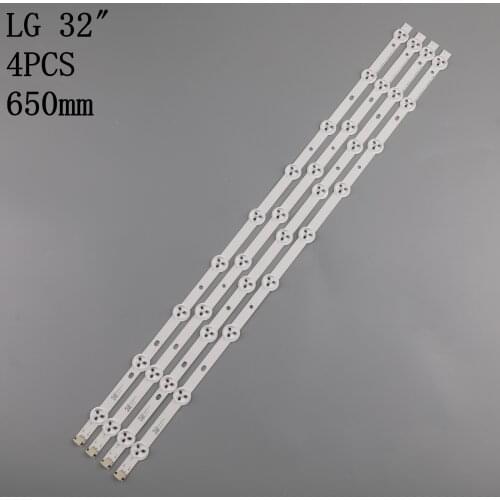 New Kit) 4 PCS/set LED backlight strip for Tiras TV 32LM3400 32LS3400 6916L-0923A 6916L-0881A 6916L-1030A 6916L-1031A
