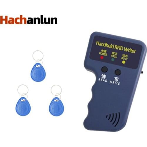 Handheld 125KHz RFID Duplicator Copier Writer Programmer Reader Keys Cards Suits RFID Writer Copier Readers Duplicator