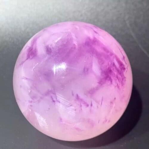 Rare new products!!Natural watermelon-colored fluorite ball, effective reflection, home decoration, feng shui, physiotherapy