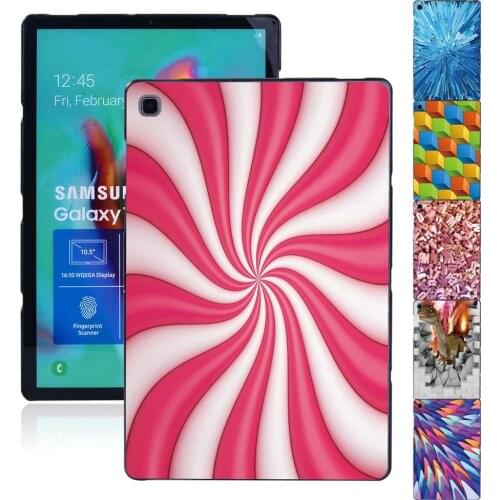 3D Pattern Tablet Hard Shell Case for Samsung Galaxy Tab A7 10.4"/Tab A 8.0 2019/Tab S6 Lite P610/Tab A A6/Tab E/Tab S5e 7"