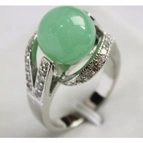 Cute ladys Nature Stone Rings For Women 925 Sterling ring (#6 7 8 9) Genuine Handmade Women Gift word 925 Women Party