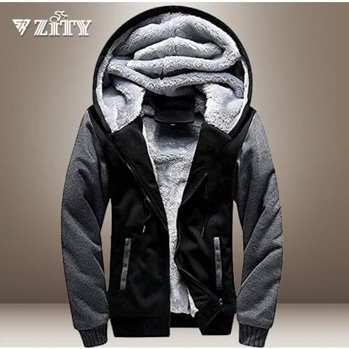 ZITY Men's Bomber Hoodies