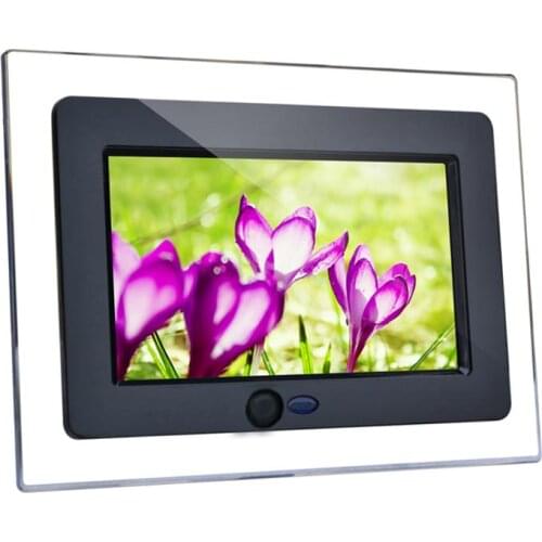 Acrylic HD LCD digital photo frame built-in motion sensor for business for wedding for advertising for learning hot sell on line