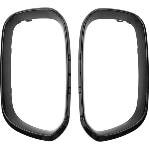 Bright black in the net frame decoration in the grid grille modified parts for 2015-2018 BMW 1 series F20 F21