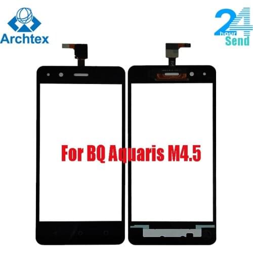 For Original BQ Aquaris M4.5 Touch Screen Panel Glass Lens Digitizer Sensor +Tools 100% Test Stock