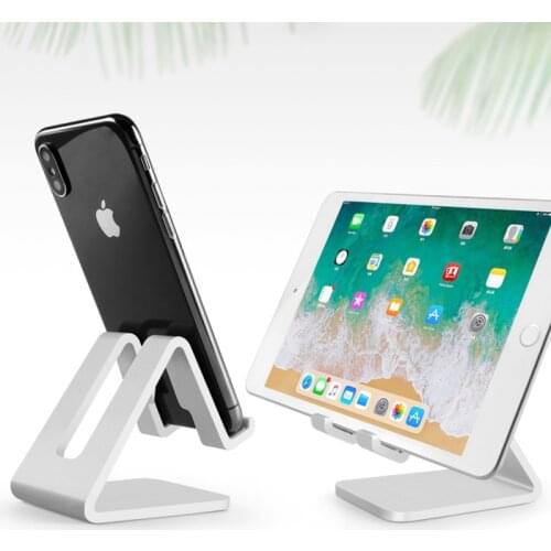 Phone Holder Desk Stand For iPhone Xsmax Huawei P30 Xiaomi Mi9 plastic triangle Mobile Phone Stand Desktop For Cell phone Tablet