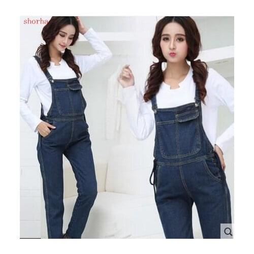 Winter and autumn new Pregnant women with pants Pregnancy denim jeans clothes for pregnant women belly pants trousers
