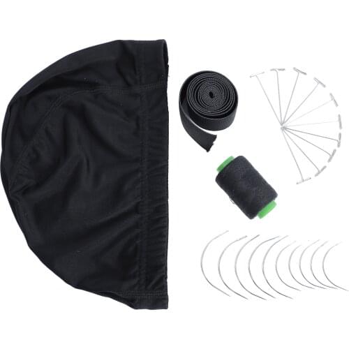 Wig Caps For Making Wigs Mesh Dome Caps For Wigs Stretch Breathable Mesh Dome Wig Cap Spandex Black Wig Caps For Making Wigs